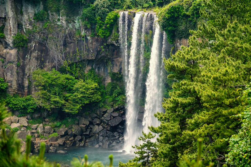 Jeongbang Waterfall