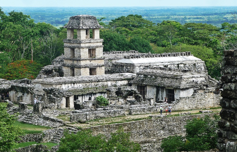 Palenque Mayan Ruins in Mexico