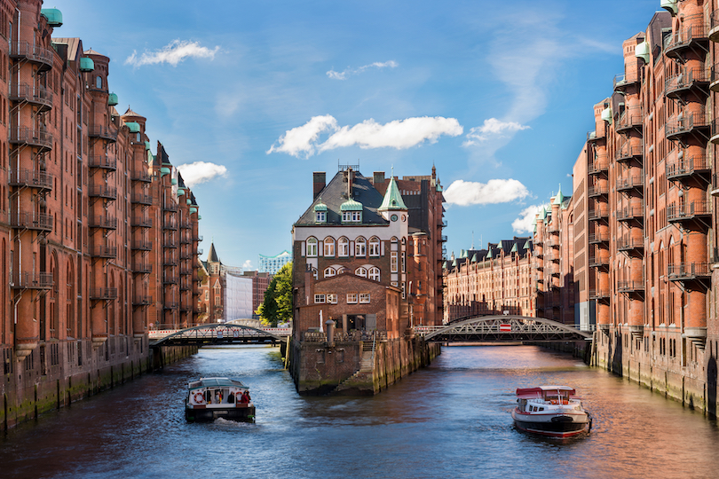 Speicherstadt in Hamburg