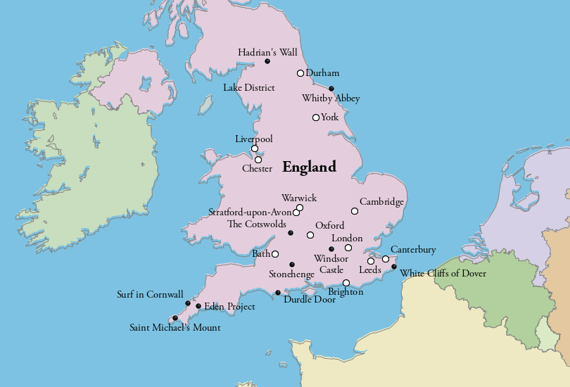 England Map